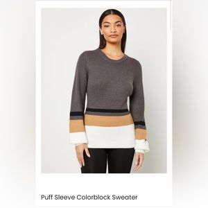 BCGB Color block sweater